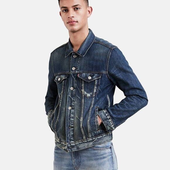 Levi's Premium - Denim Trucker Jacket - Danico Blue - Picture 7 of 7